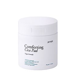 Пілінг-пади для обличчя з центеллою азіатською Petitfee Comforting Cica Pad 250ml, 80шт