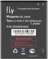 Акумулятор к телефону Fly BL3808 Black 2000 mah