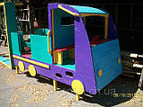 Машинка з гіркою для дитячого майданчика, фото 5