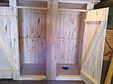 Туалетна кабіна — душова із шальовки подвійна, фото 4