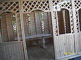 Бесідка дерев'яна для дачі та саду, фото 3