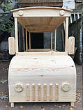 Автобус для дитячого майданчика дерев'яний, фото 3