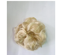 Шиньон - резинка Viola из искусственных волос цвет классический блонд М 449