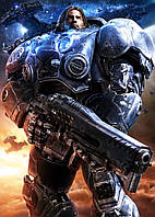 "StarCraft II" - постер