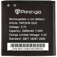 Акумулятор к телефону Prestigio PAP3540 Black 2000 mah Original