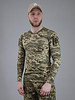 Тактический лонгслив ULTIMATUM Tactical Пиксель,мужская камуфляжная армейская футболка с рукавом
