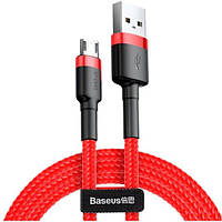 Дата-кабель Baseus Cafule CALKLF-C09 2m USB (тато)  -  Lightning (тато) Red