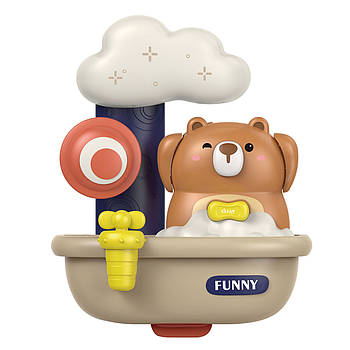 Іграшка для ванної (робить піну, млин, на присосках) 688-45