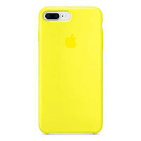 Чехол-накладка Infinity Silicone Case для iPhone 7 Plus/8 Plus Yellow