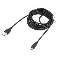 Дата-кабель Cablexpert CCP-USB2-AM5P-10 3m USB (тато) - miniUSB (тато) Black