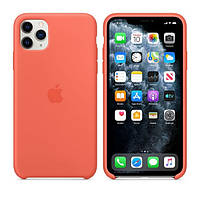 Чехол-накладка Infinity Silicone Case для iPhone 11 Pro Max Clementine