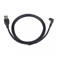 Дата-кабель Cablexpert CCP-mUSB2-AMBM90-6 1.8m USB-A 2.0 (тато) - micro-B (тато) Black