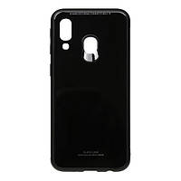 Чехол-накладка TOTO Pure Glass Case для Samsung Galaxy A405 A40 Black