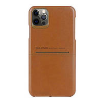 Чехол-накладка G-Case Leather Cardcool Series для iPhone 12 Pro Brown