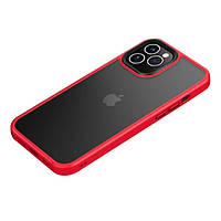 Чехол-накладка EpiK Metal Buttons для iPhone 12 Pro Max Red