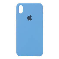 Чехол-накладка EpiK Silicone Case Full Protective (AA) для iPhone XR Blue