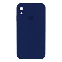 Чехол-накладка EpiK Silicone Case Square Full Camera Protective (AA) для iPhone XR Midnight Blue