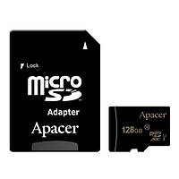 Карта памяті Apacer Professional 1667x 00000080275 Black 128GB microSDXC З адаптером UHS-I