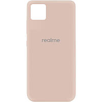 Чехол-накладка Infinity Silicone Cover My Color Full Protective для Realme C11 Pink Sand