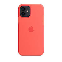 Чехол-накладка Infinity Silicone Case with MagSafe для iPhone 12 Mini Pink