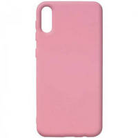 Чехол-накладка Candy Silicone Case для Samsung Galaxy A022 A02 Pink