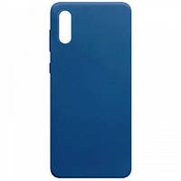 Чехол-накладка Candy Silicone Case для Samsung Galaxy A022 A02 Blue