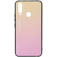 Чехол-накладка BeCover Gradient Glass для Vivo Y15/Y17 Rose Gold