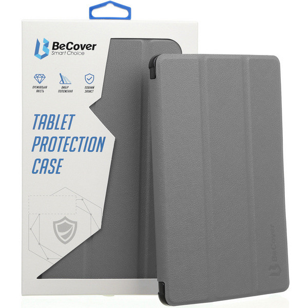 Чохол-книжка для планшета BeCover Smart Case Samsung Galaxy Tab S6 Lite 10.4 P610/P615 Gray (BC_705215)