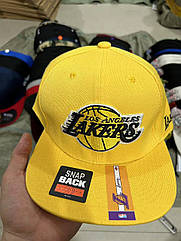 Снепбек жовтий Los Angeles Lakers Лос deader Лейкерс бейсболка, сніпбек, snapback