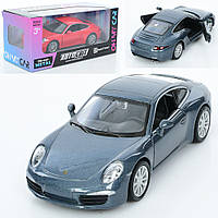 Машина AS-3085 АвтоМир,Porsche 911 Carrea S,мет.,инерц.,открыва.двери,резин.колеса,2цвета,кор.,15,5