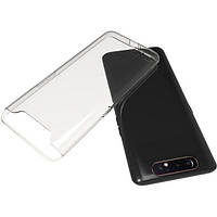 Чехол-накладка BeCover Silicone Case для Samsung Galaxy A805 A80 Transparent