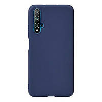 Накладка для Huawei Nova 5T TOTO 1mm Matt TPU Case Navy Blue