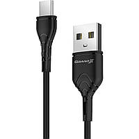 Дата-кабель Grand-X PC-03B 1m USB (тато) - USB Type C (тато) Black