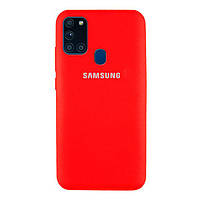 Чехол-накладка Infinity Silicone Cover Full Protective для Samsung Galaxy A217 A21s Red