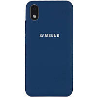Чехол-накладка EpiK Silicone Cover Full Protective (AA) для Samsung Galaxy A013 A01 Core/M013 M01 Core Navy