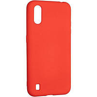 Чехол-накладка Infinity Silicone Case Full Protective для Samsung Galaxy A015 A01 Red