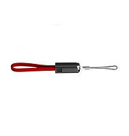 Дата-кабель ColorWay CW-CBUL021-RD 0.22m USB (тато) - Lightning (тато) Red
