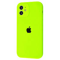 Чехол-накладка Infinity Silicone Case Full Camera Protective для iPhone 12 Green