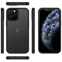 Чехол-накладка EpiK Metal Buttons для iPhone 12 Pro Max Black