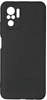 Чехол-накладка ArmorStandart Matte Slim Fit для Xiaomi Redmi Note 10 Pro Black