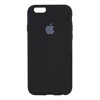 Чехол-накладка Infinity Silicone Case Full Protective для iPhone 6/6s Black