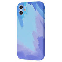 Чехол-накладка WAVE Watercolor Case (TPU) для iPhone 11 Blue