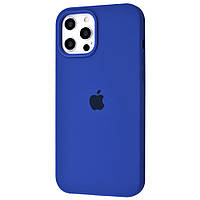 Чехол-накладка Infinity Silicone Case Full Cover для iPhone 12 Pro Max Delft Blue