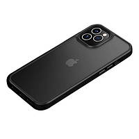 Чехол-накладка EpiK Metal Buttons для iPhone 12 Pro Black