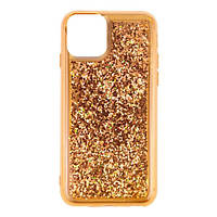 Чехол-накладка EpiK Sparkle (glitter) для iPhone 12 Pro Gold