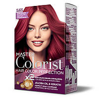 Краска Master Colorist для волос 5.65 Пелочно-красный 2x50 мл + 2x50 мл + 10 мл