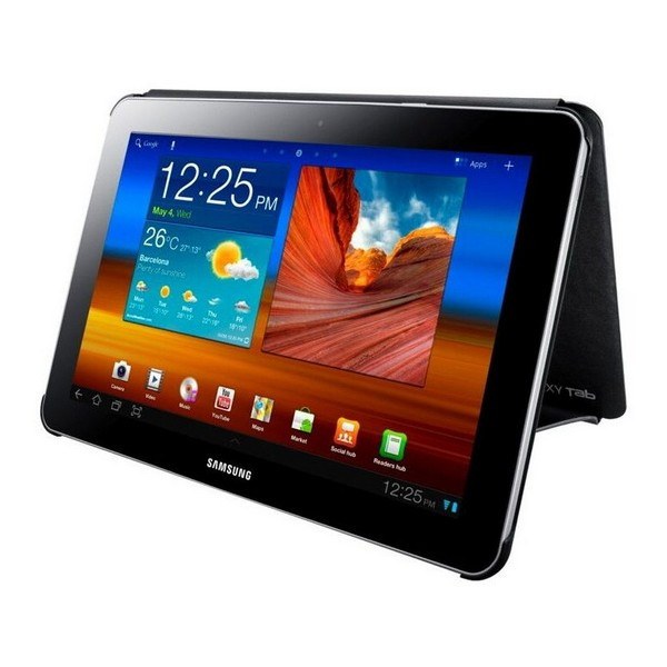 Чохол-книжка для планшета Samsung Galaxy Tab 10.1 P7500 Book Cover Black (EFC-1B1NBECSTD) підставка