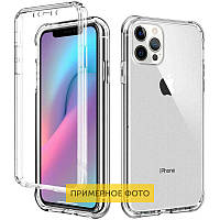 Чехол-накладка EpiK TPU + PC Full Body для Samsung Galaxy A022 A02 Transparent с защитой 360