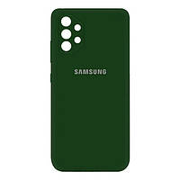 Чехол-накладка Infinity Silicone Cover Full Camera для Samsung Galaxy A325 A32 Green