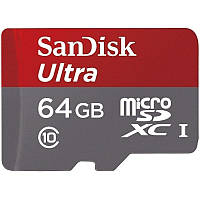Карта памяти SanDisk Ultra 86279 64GB microSDXC UHS-I